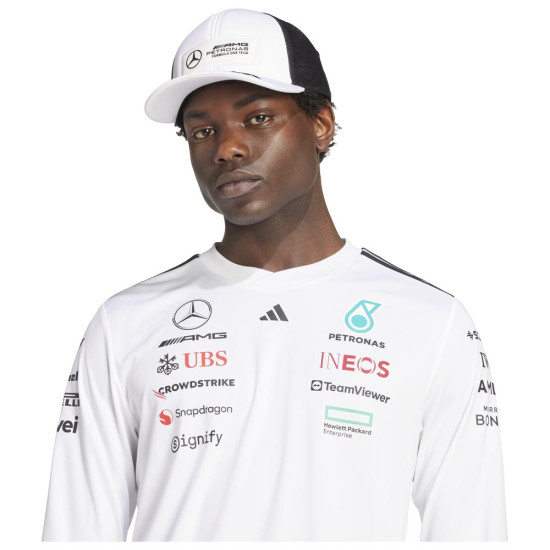 Adidas Ανδρική μακρυμάνικη μπλούζα Mercedes - AMG Petronas Formula One Team DR JSYW RLM LS Tee